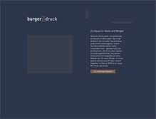 Tablet Screenshot of burger-druck.de